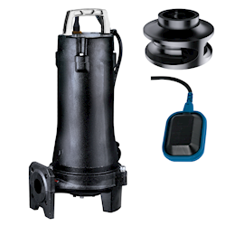 კანალიზაციის ტუმბო Aquastrong 50EDSEm8-16 1,1kw, 433L/min, Sewage Pump Black